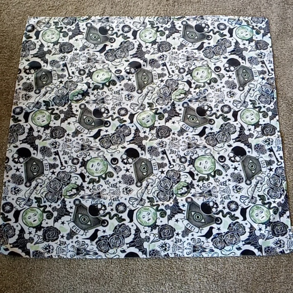 Disney Parks Haunted Mansion Square Scarf. - Picture 4 of 4